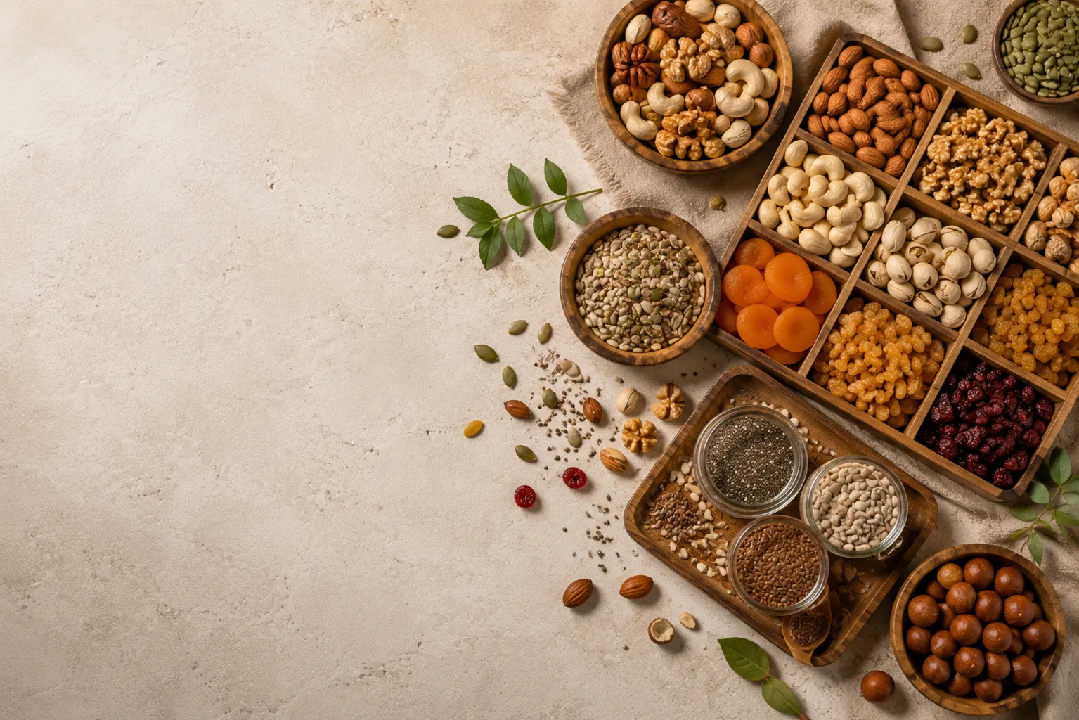 Dry Fruits, Nuts & Seeds